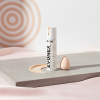 Evonex Age Defying Liquid Foundation Hydrating Light Smooth Cream with Moisturizer Brightening Matte Effects Concealer Skin Care