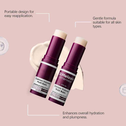Dr. Melaxin Multi-Action Eye Cream Stick Firms Moisturizes Reduces Fine Lines Dark Circles Wrinkle-Removing Moisturizes Eye Skin